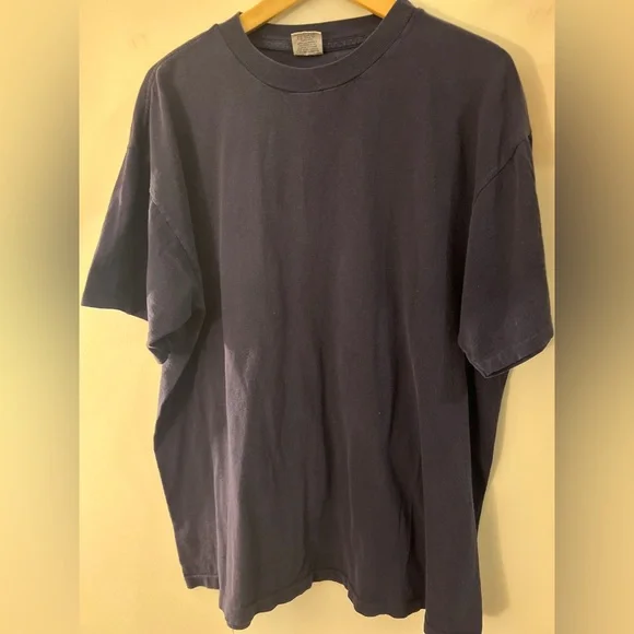 Au Coton Vintage Pre-Shrunk Cotton Short Sleeve Top O/S - Picture 1 of 6